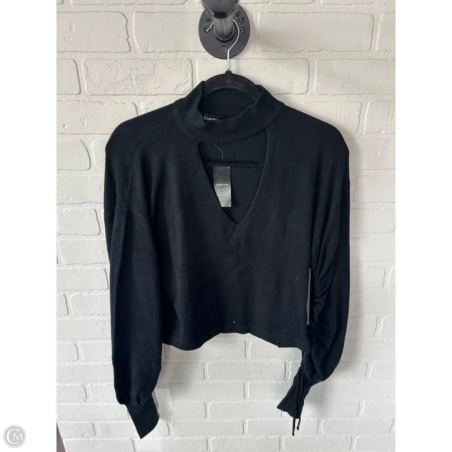 Sweater By Bebe In Black, Size: Xxs
