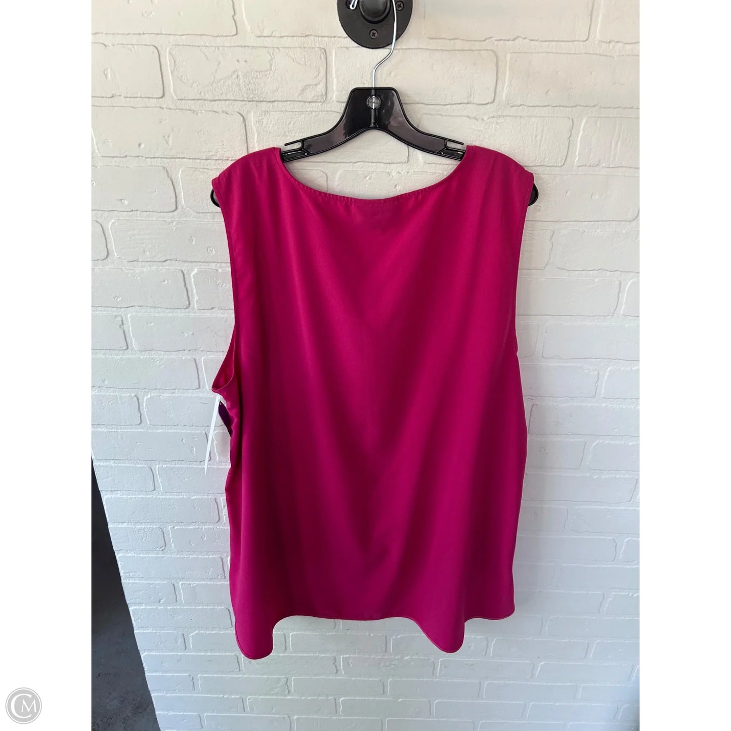 Top Sleeveless By Lane Bryant In Pink, Size: 3x