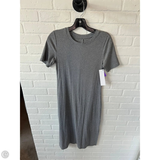 Dress Casual Midi By A New Day In Grey, Size: S