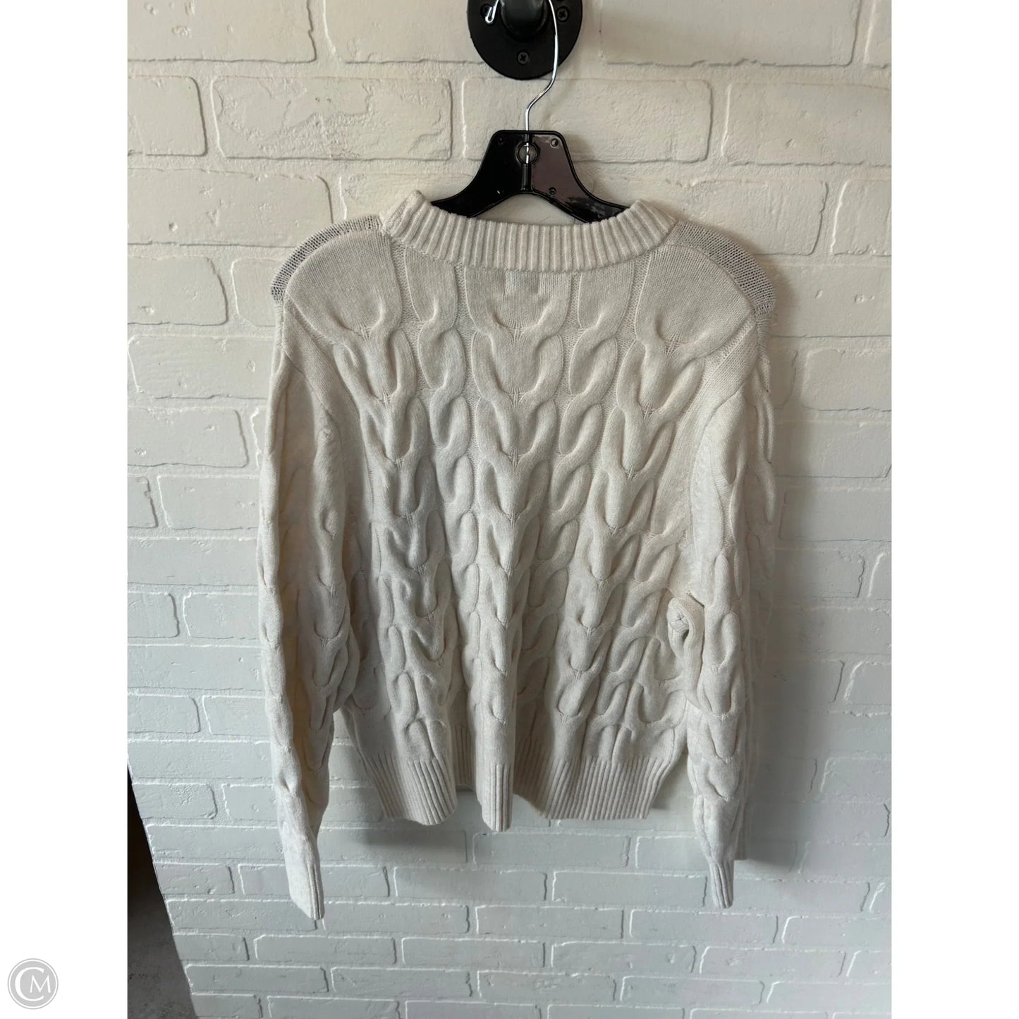 Sweater By A New Day In Cream, Size: L