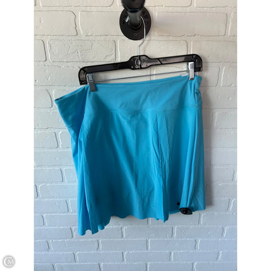 Athletic Skirt By Nike In Blue, Size: 16