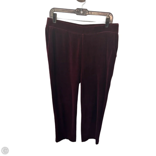 Pants Lounge By Zenergy By Chicos In Purple, Size: 8