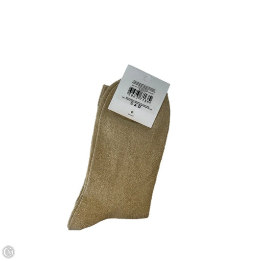 Socks By Loft In Gold, Size: Osfm