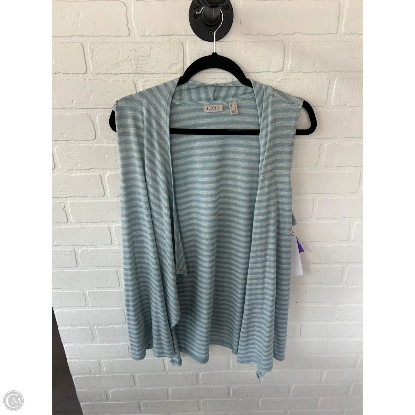 Vest Other By Logo In Blue, Size: L
