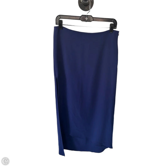 Skirt Maxi By Clothes Mentor In Blue, Size: 8