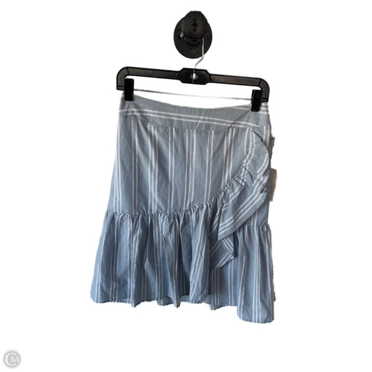 Skirt Midi By A New Day In Blue & White, Size: 8