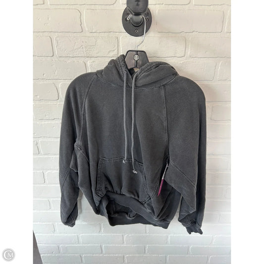 Sweatshirt Hoodie By Madewell In Grey, Size: Xxs