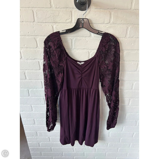 Dress Casual Short By Maurices In Purple, Size: Xs