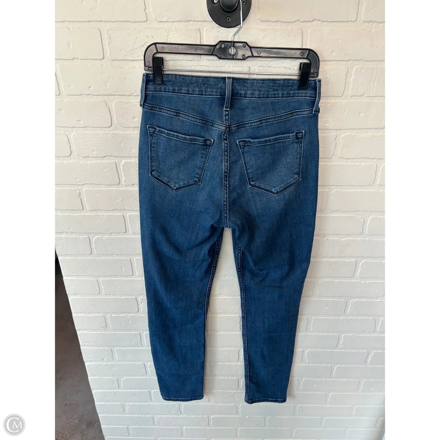 Jeans Straight By Old Navy In Blue Denim, Size: 4