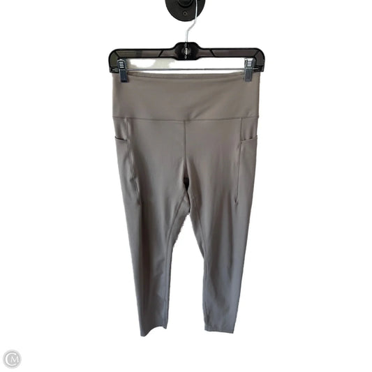 Athletic Leggings By Danskin In Tan, Size: 8