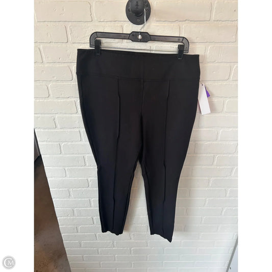 Pants Dress By Nine West In Black, Size: 16