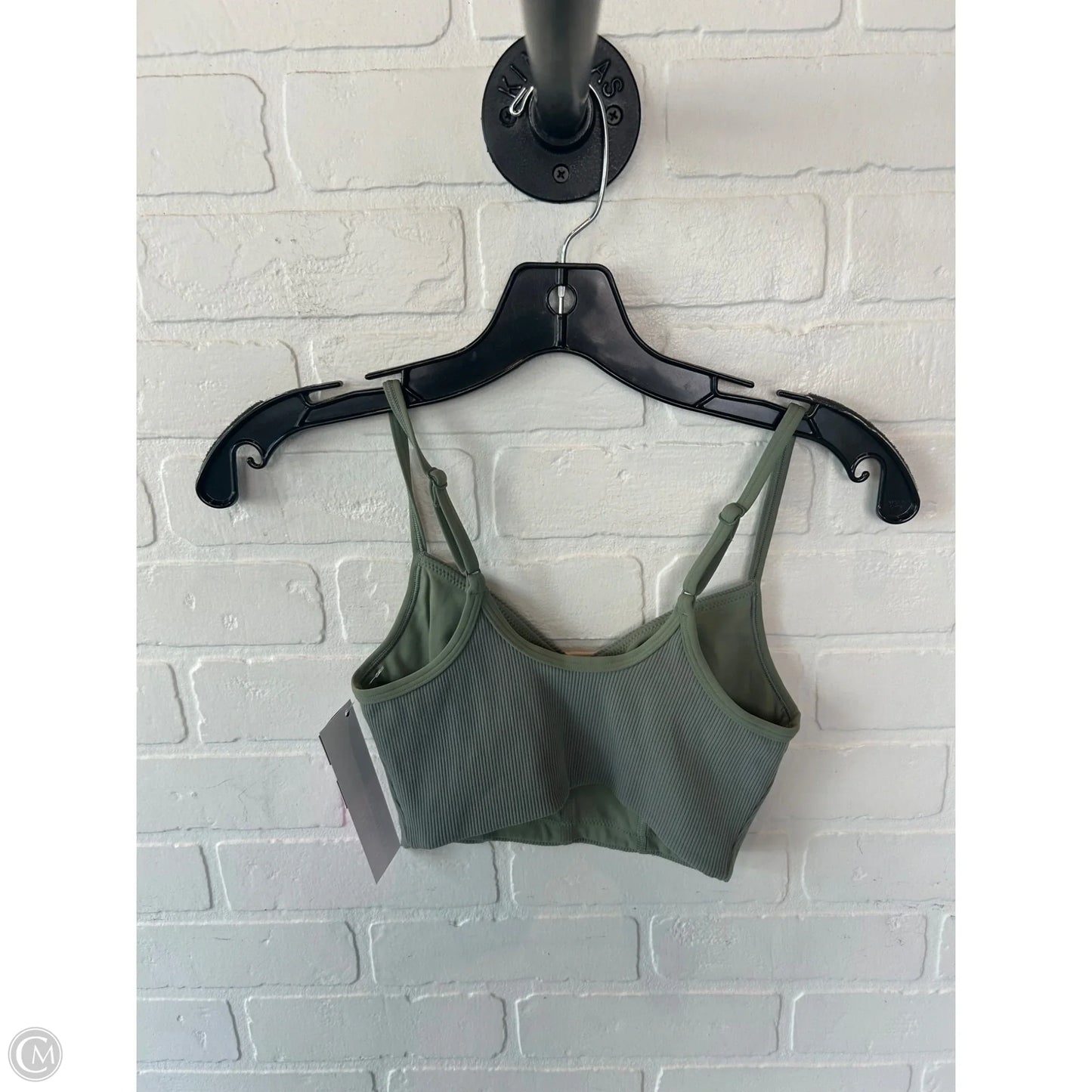Athletic Bra By Aerie In Green, Size: Xxs