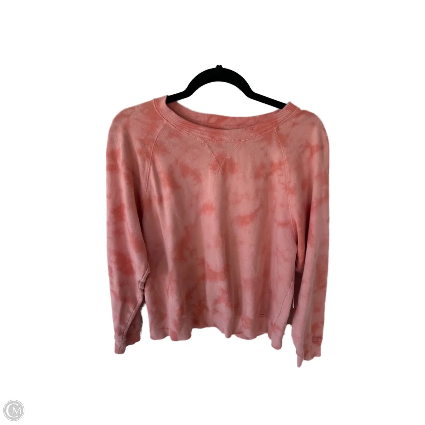 Sweatshirt Crewneck By Old Navy In Peach, Size: M