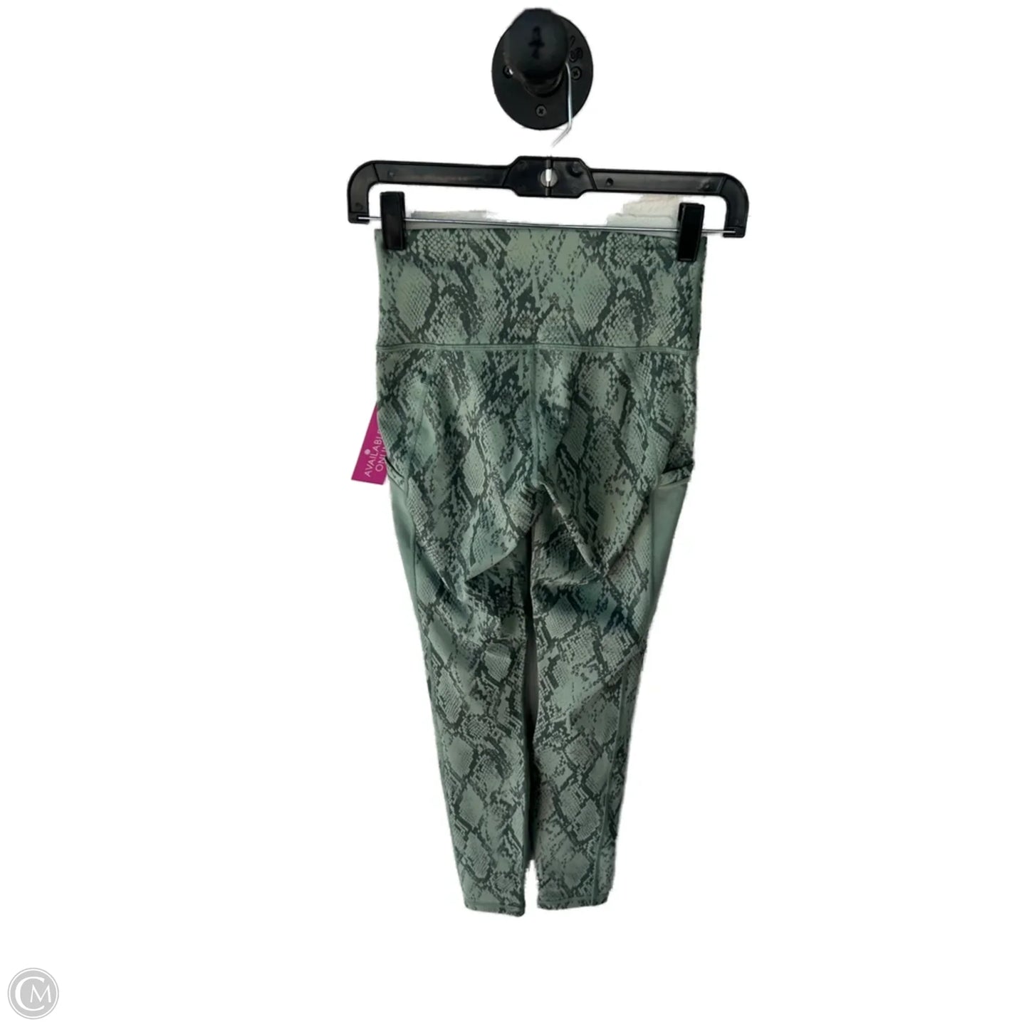 Athletic Leggings By Fabletics In Green, Size: 0