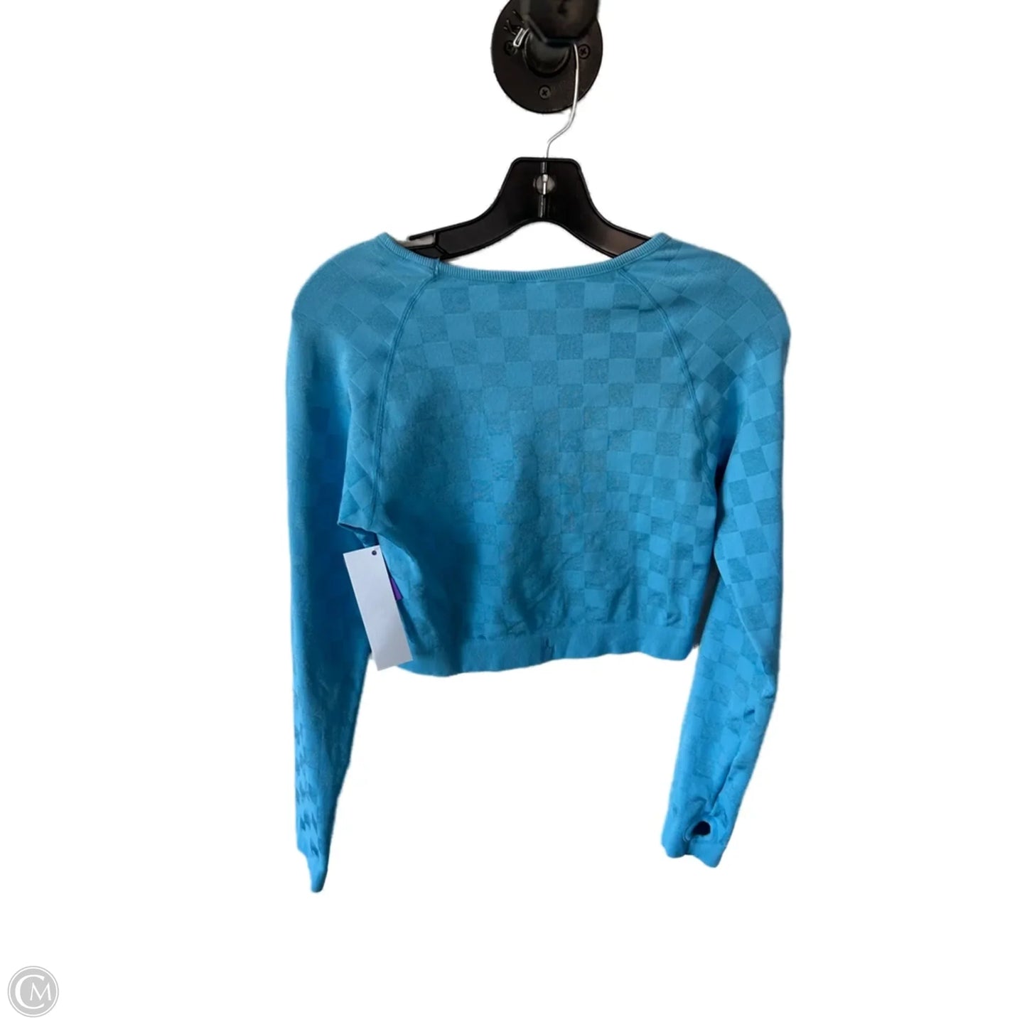 Athletic Top Long Sleeve Crewneck By Joy Lab In Blue, Size: Xl