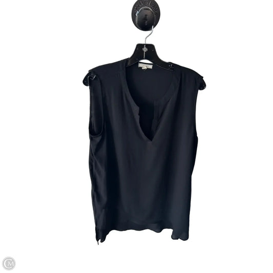 Top Sleeveless By Pleione In Black, Size: L