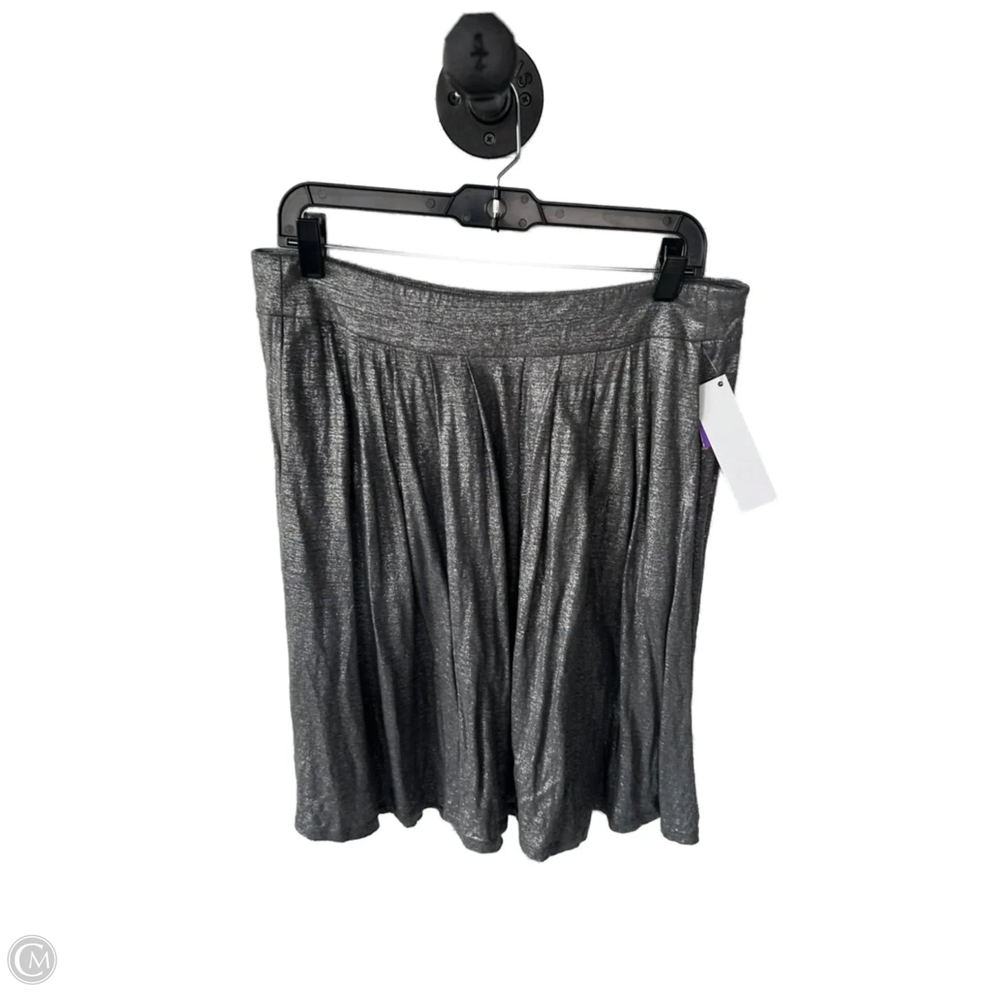 Skirt Midi By Eileen Fisher In Grey, Size: 8