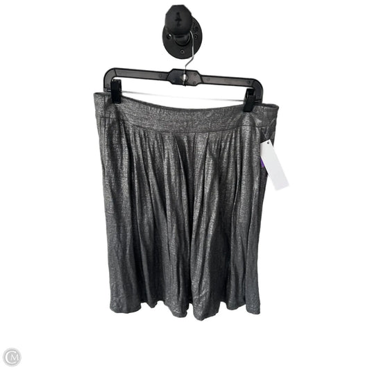 Skirt Midi By Eileen Fisher In Grey, Size: 8