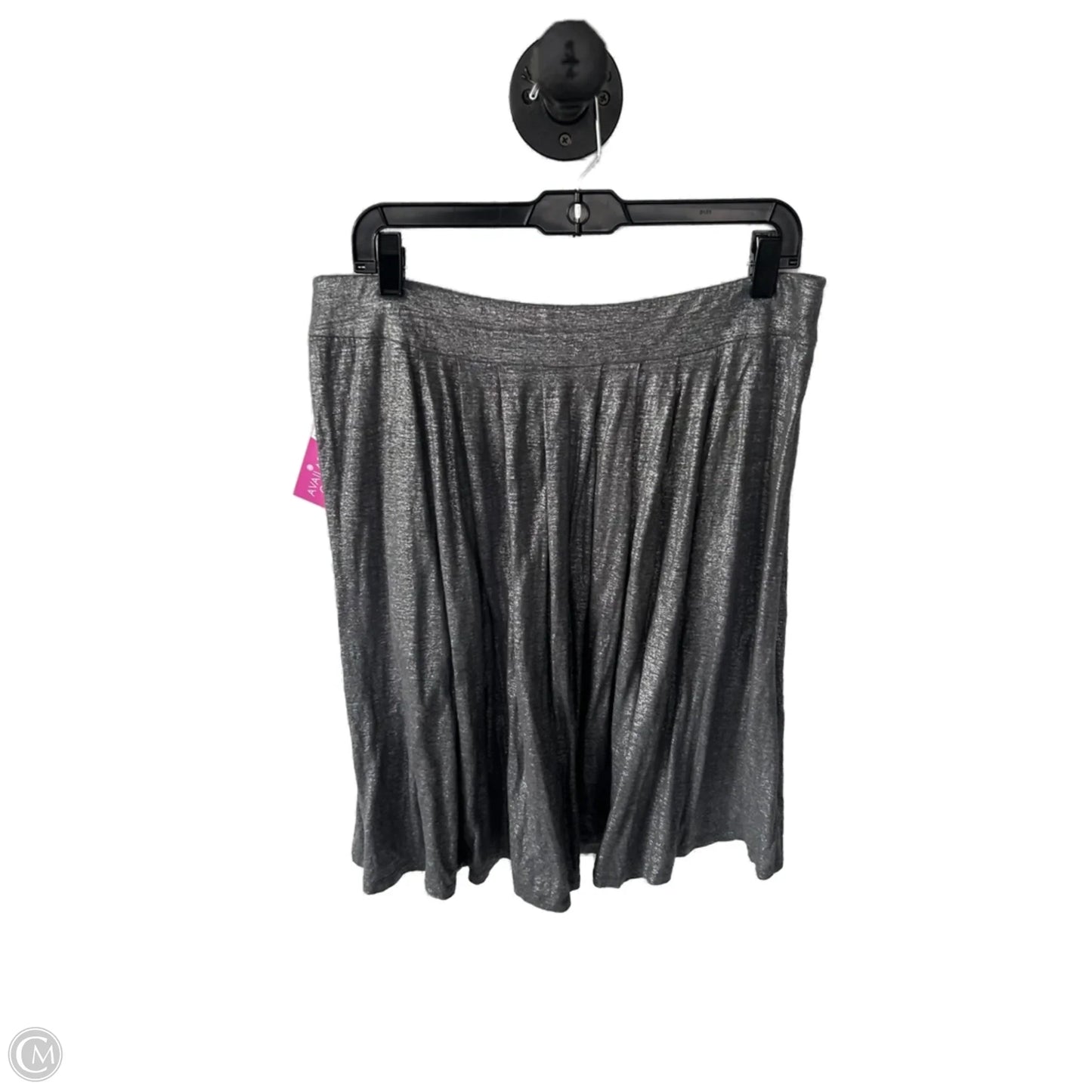 Skirt Midi By Eileen Fisher In Grey, Size: 8