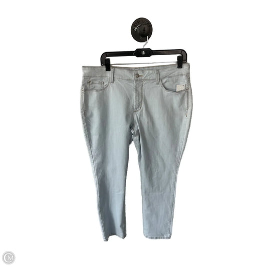 Jeans Skinny By Not Your Daughters Jeans In Blue Denim, Size: 14p