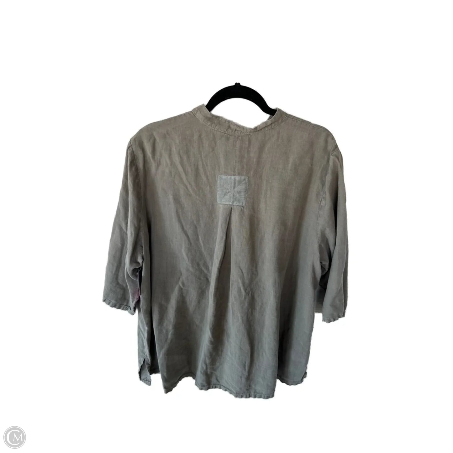Top Long Sleeve By J. Jill In Green, Size: 2x