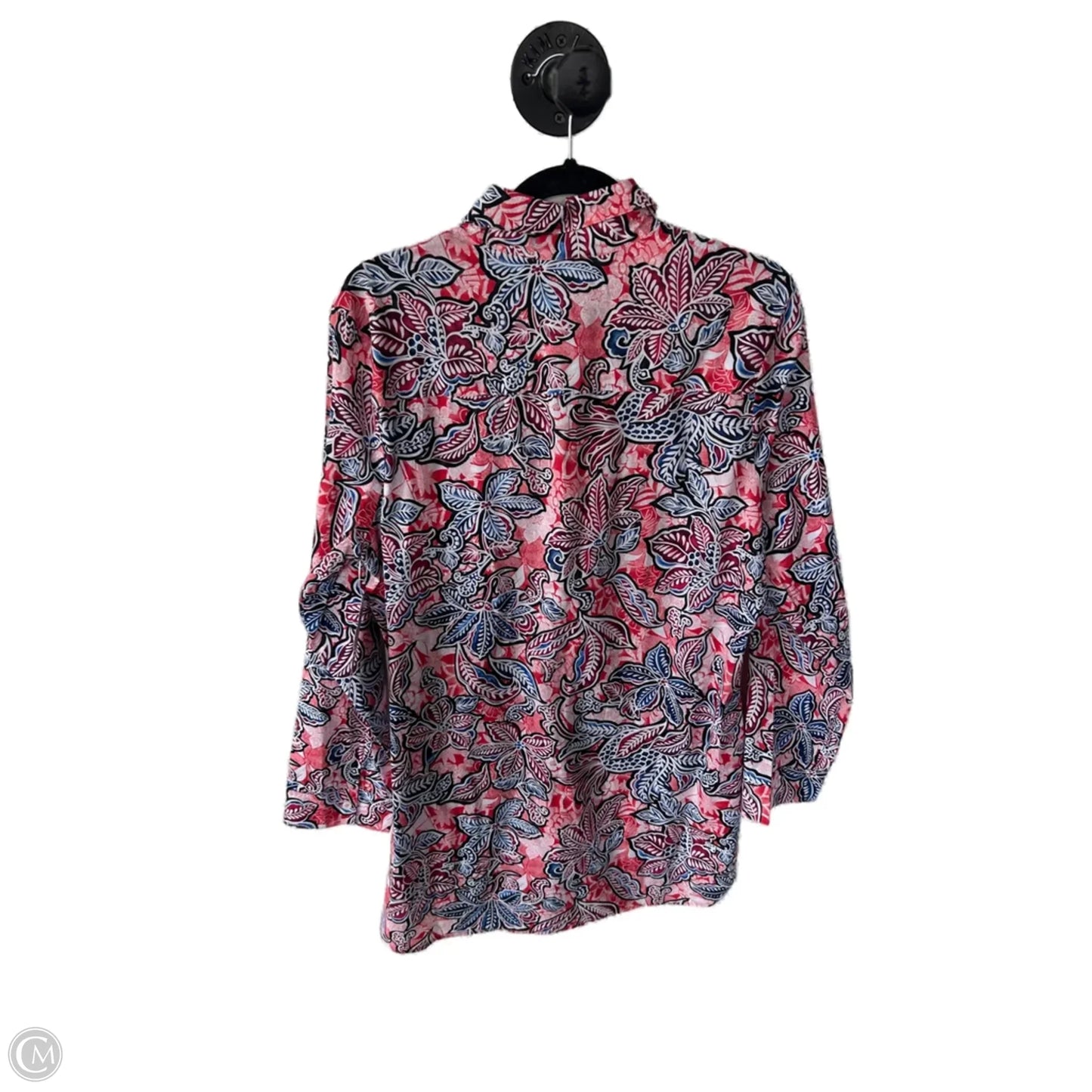 Tunic Long Sleeve By Tommy Bahama In Red & White, Size: Xl