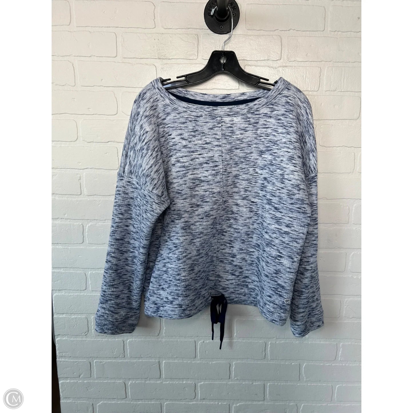 Athletic Sweatshirt Crewneck By Gapfit In Beige, Size: M