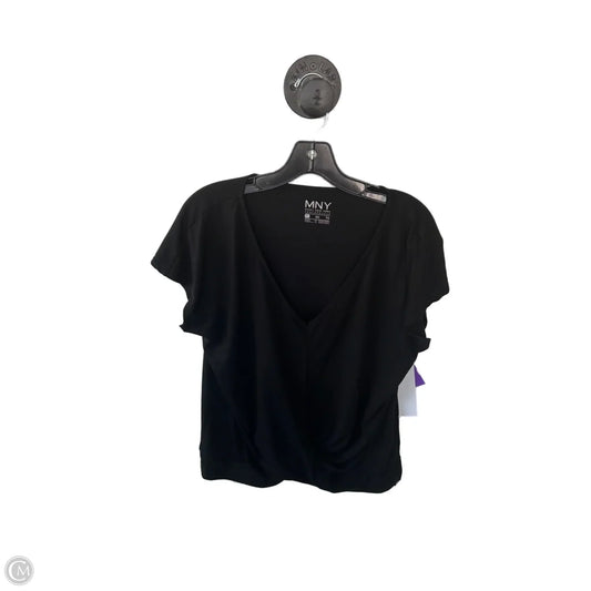 Top Short Sleeve Basic By Marc New York In Black, Size: Xl