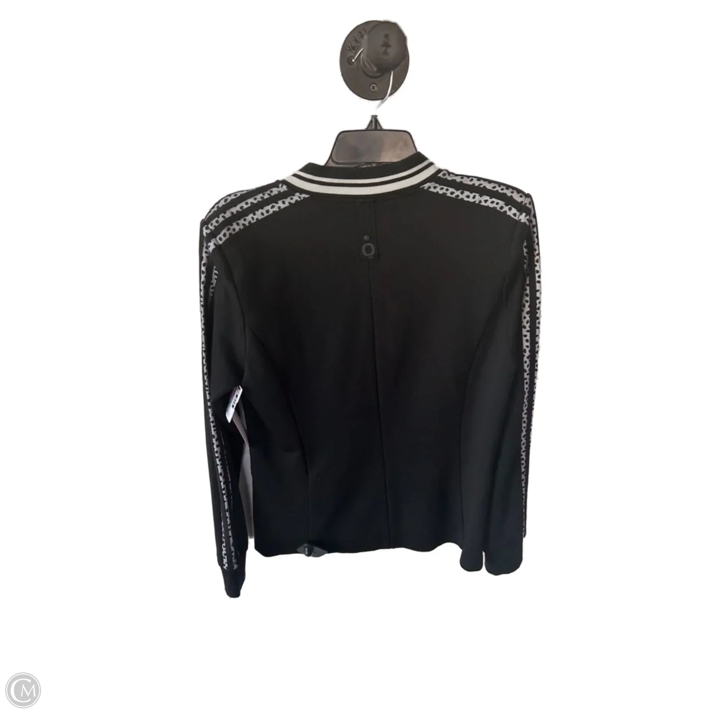 Blazer By Clothes Mentor In Black & Grey, Size: L