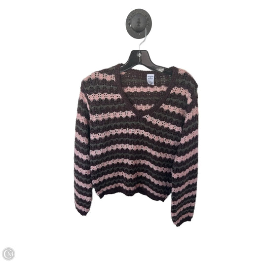 Sweater By Melrose And Market In Brown & Pink, Size: Xxs