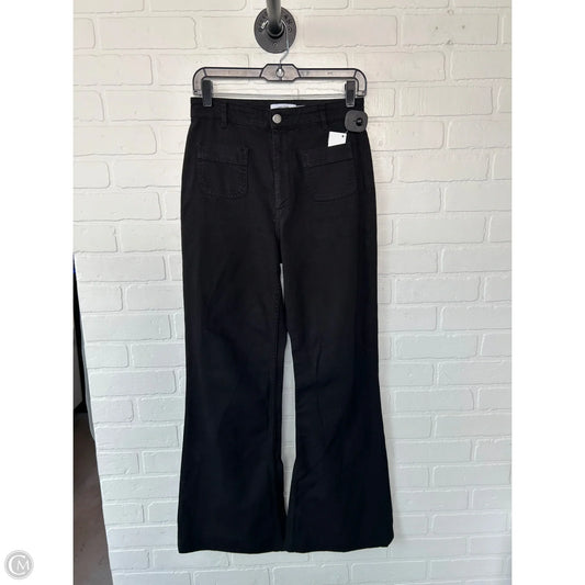 Jeans Wide Leg By Cmb In Black Denim, Size: 6