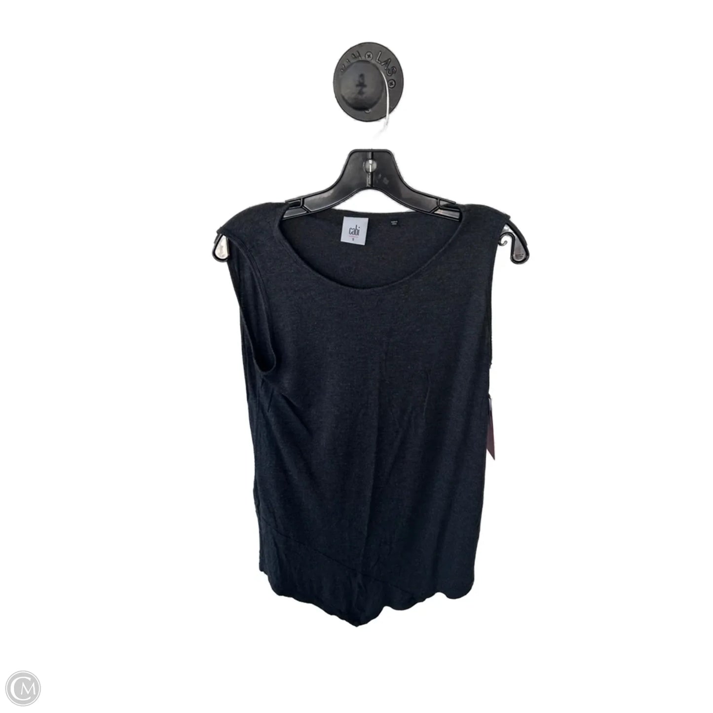 Top Sleeveless Basic By Cabi In Grey, Size: S