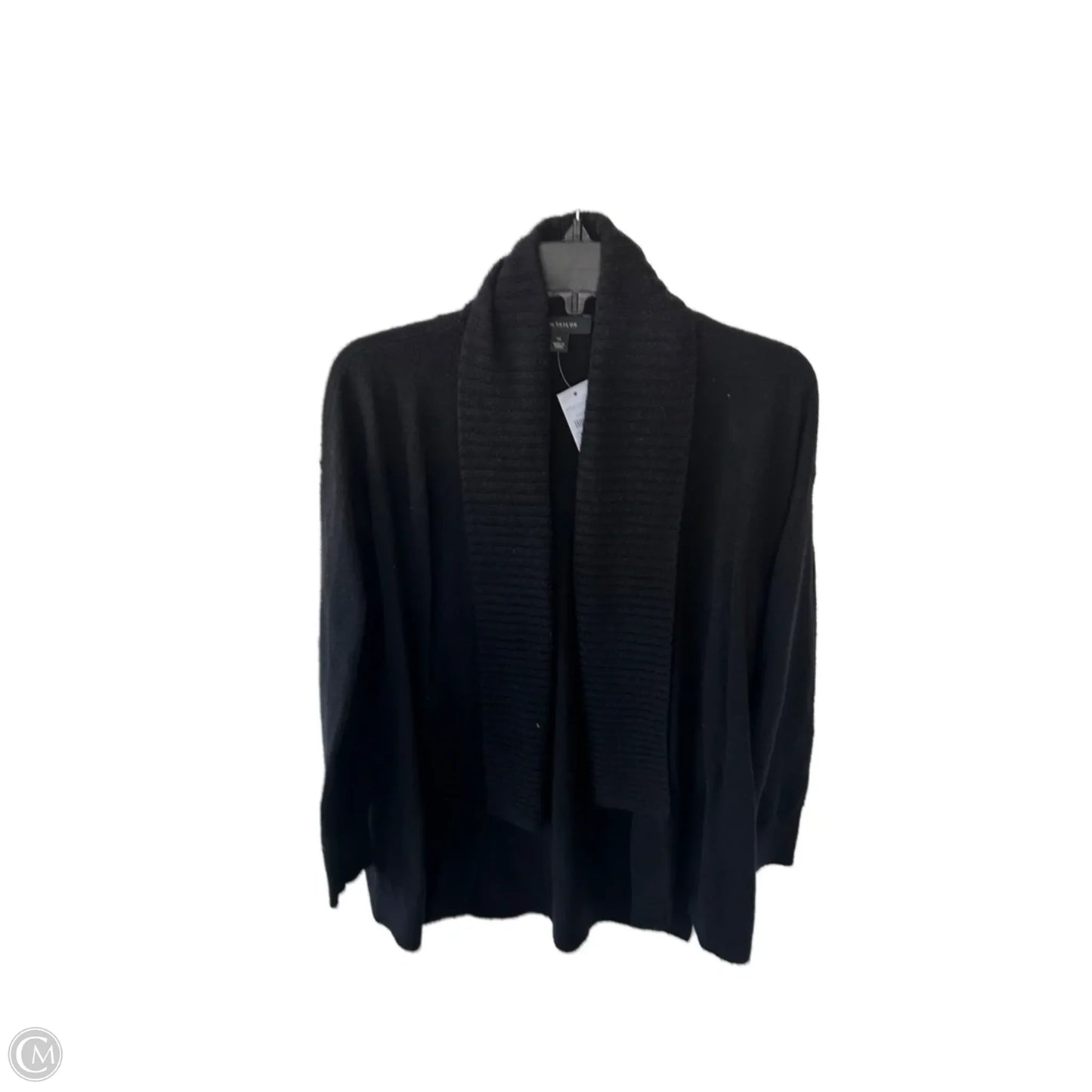Sweater Cardigan By Ann Taylor In Black, Size: Xs