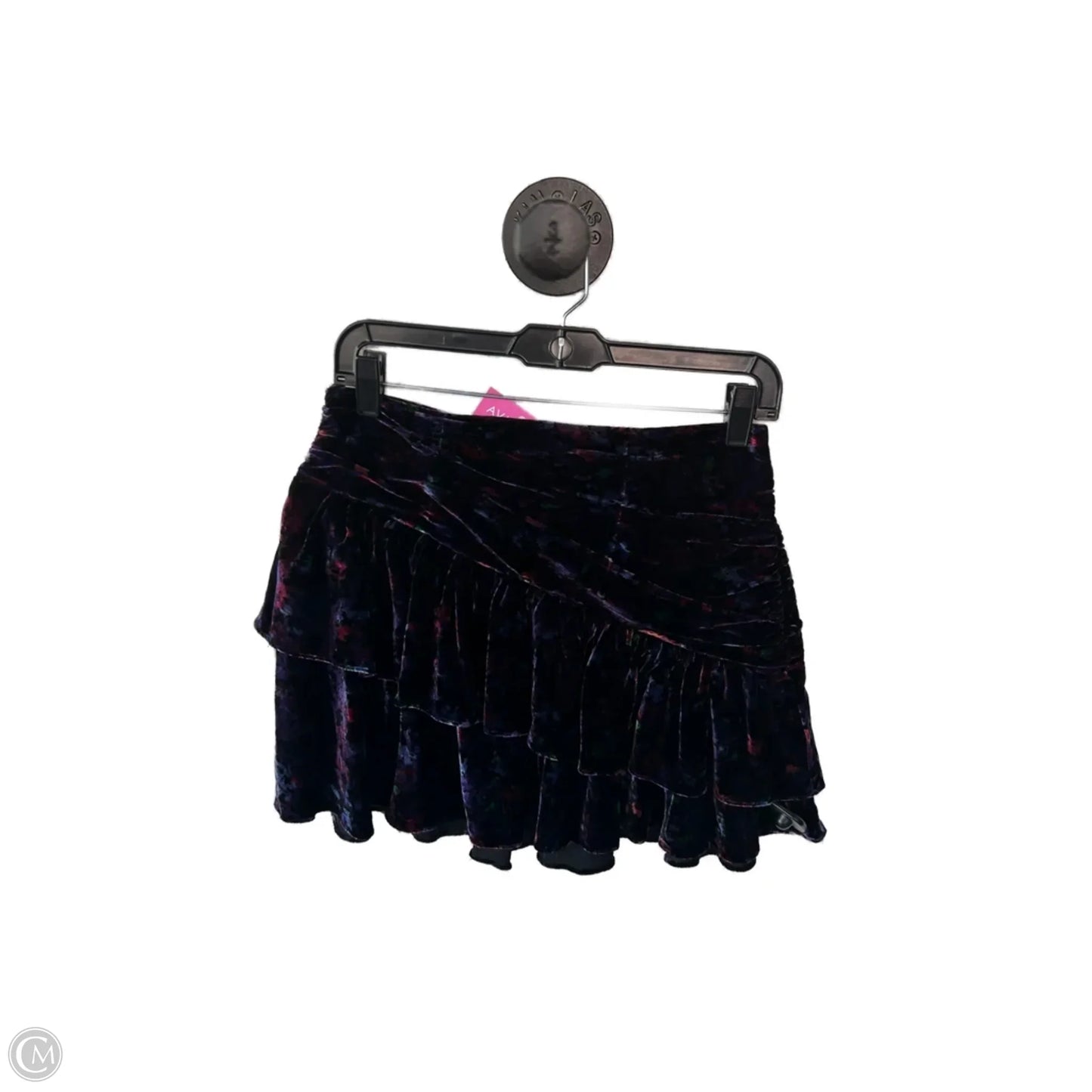 Skirt Mini & Short By Ramy Brook In Black & Purple, Size: 6