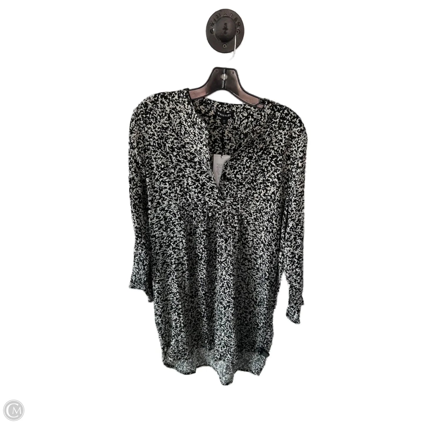 Dress Casual Short By Cmb In Black & Tan, Size: M