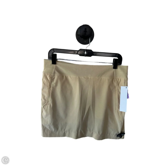 Athletic Skort By Athleta In Yellow, Size: 10