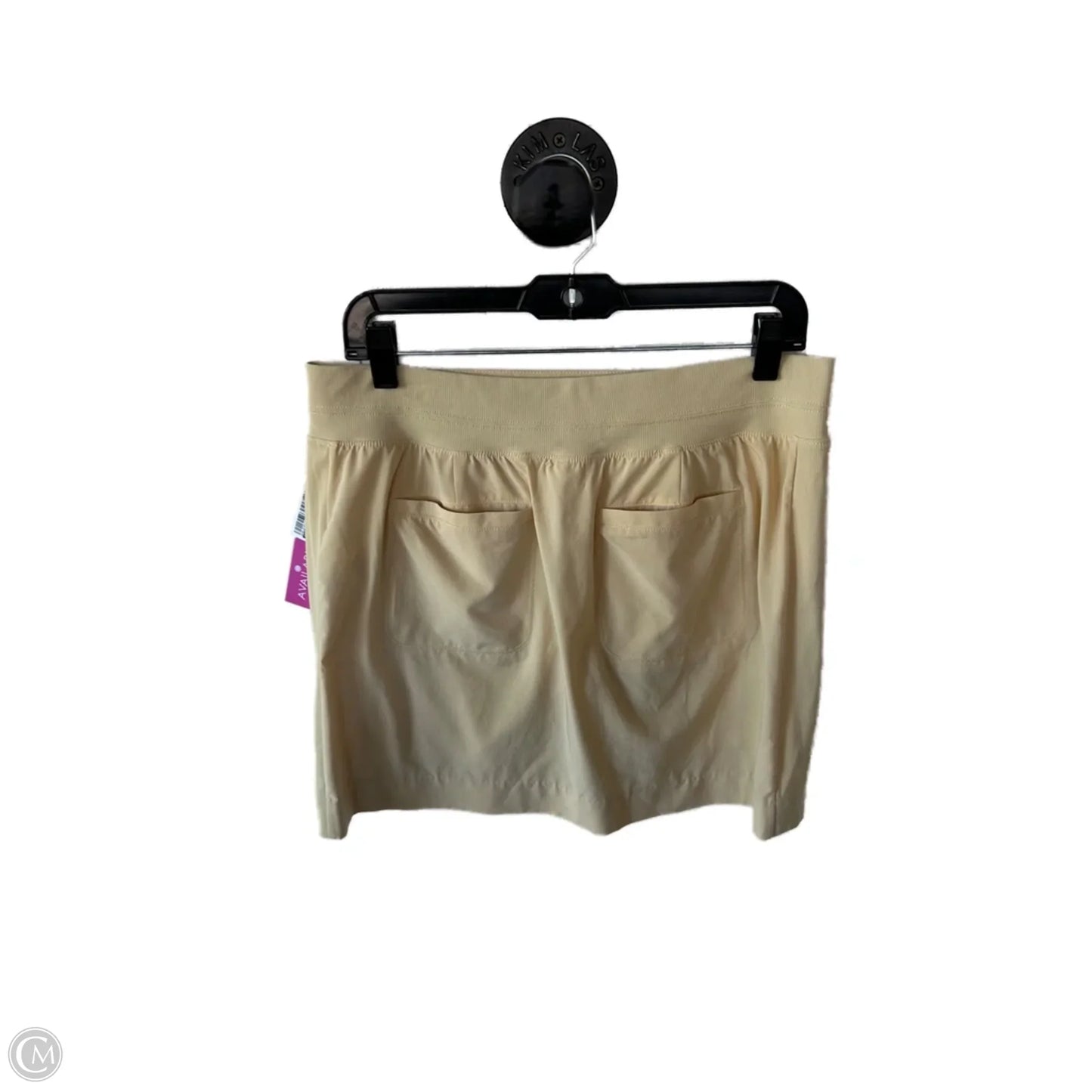 Athletic Skort By Athleta In Yellow, Size: 10