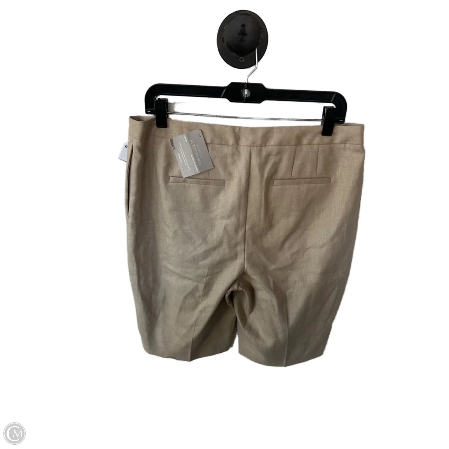 Shorts By Chicos In Tan, Size: 10
