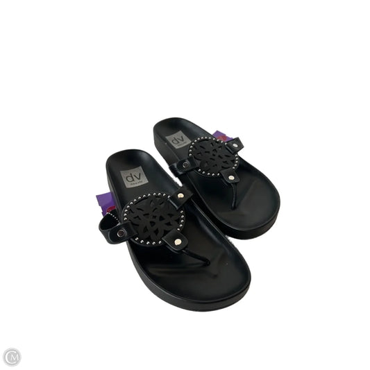 Sandals Flats By Dolce Vita In Black, Size: 6