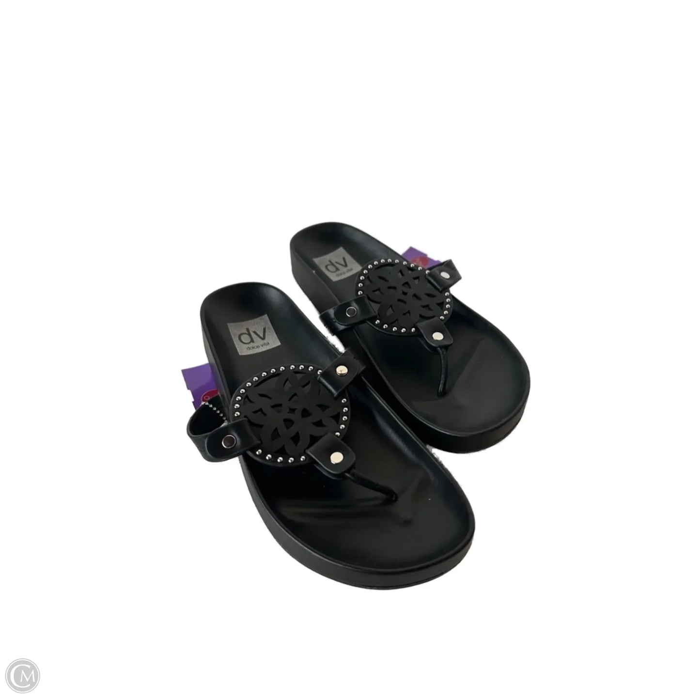 Sandals Flats By Dolce Vita In Black, Size: 6