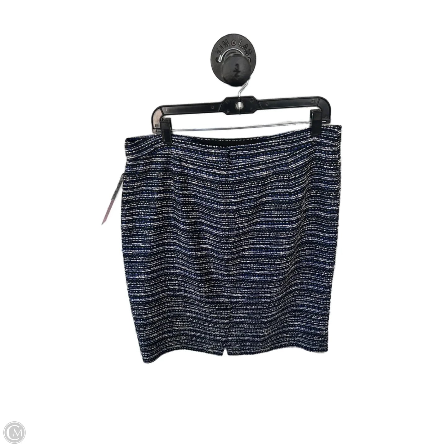 Skirt Midi By J. Crew In Black & Blue, Size: 12