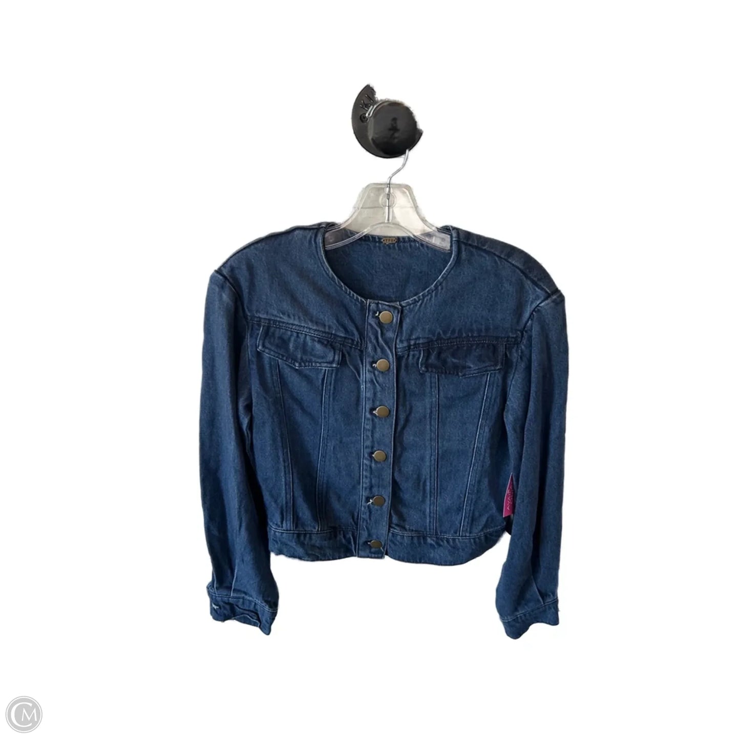 Jacket Denim By Young Fabulous & Broke In Blue Denim, Size: Xs