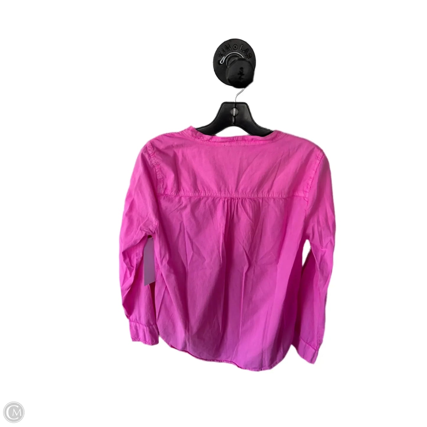 Top Long Sleeve By J. Crew In Pink, Size: S