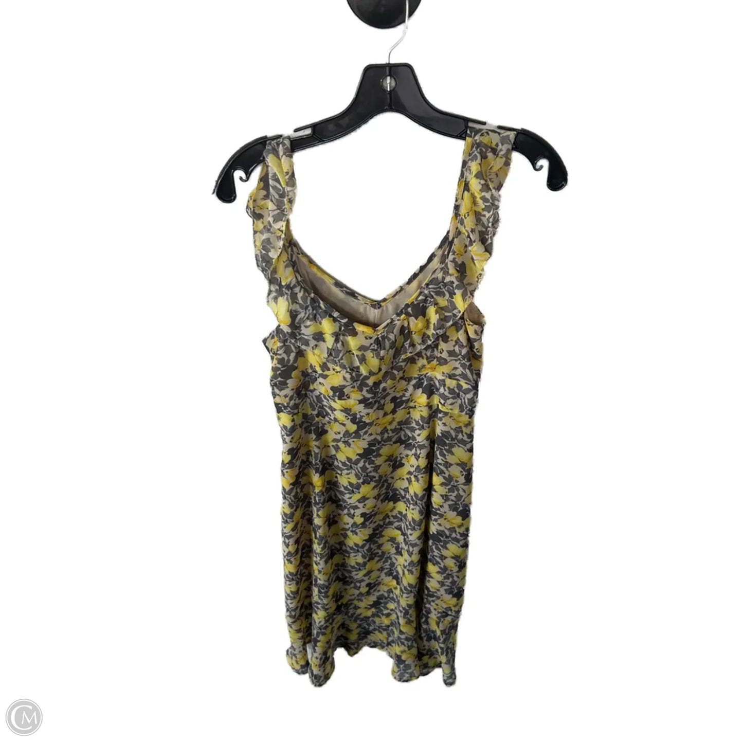 Dress Work By Loft In Brown & Yellow, Size: M