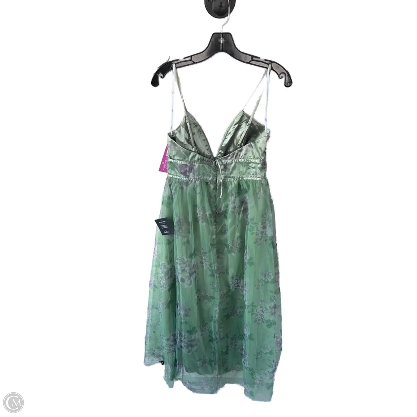 Dress Party Long By Lulus In Green, Size: L