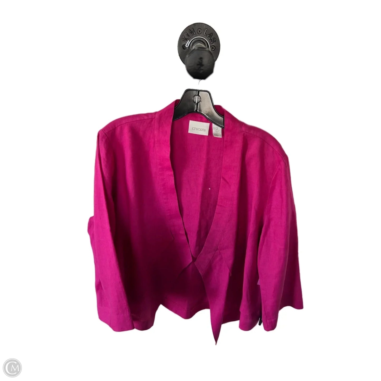 Blazer By Chicos In Pink, Size: L