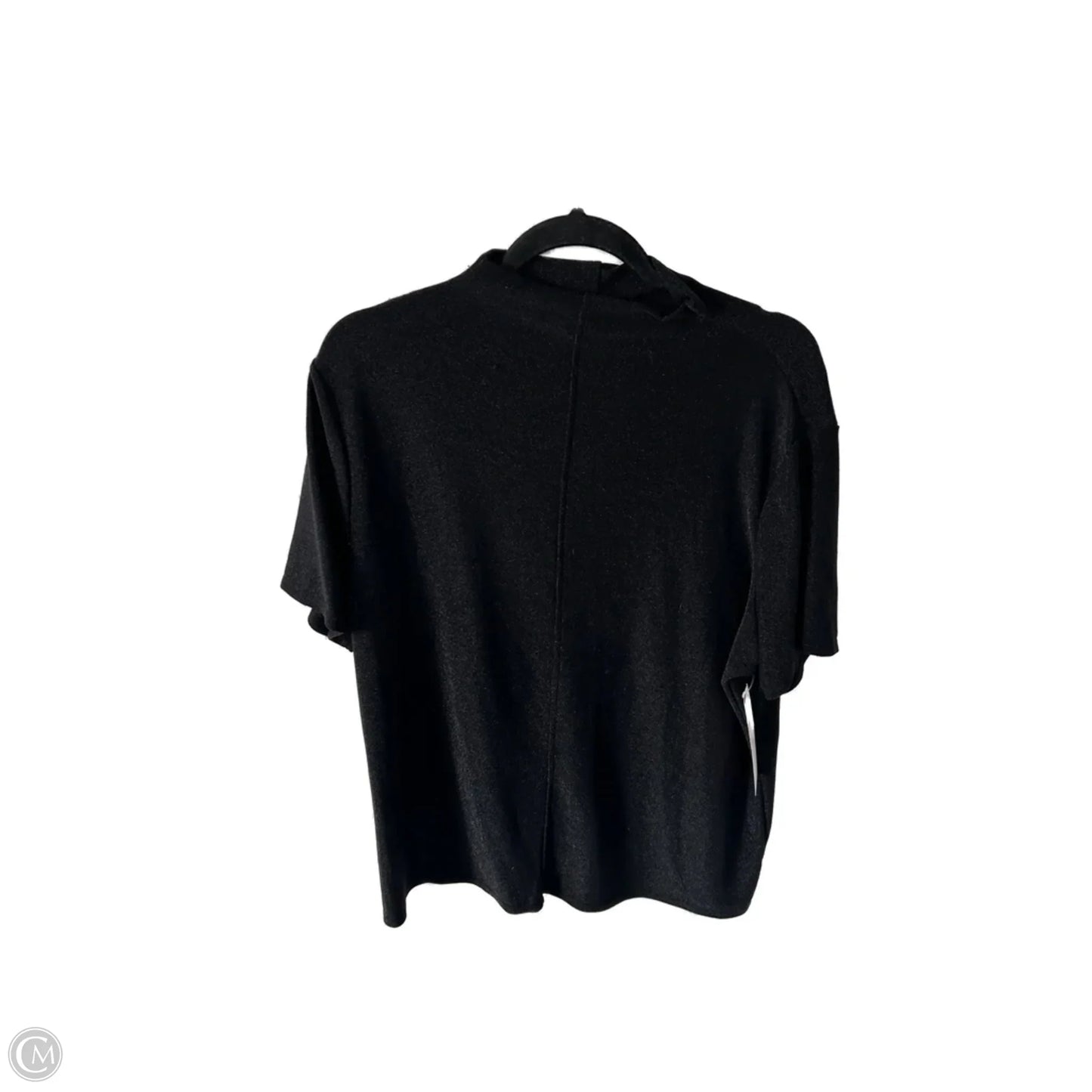 Top Short Sleeve By Worthington In Black, Size: Xxl