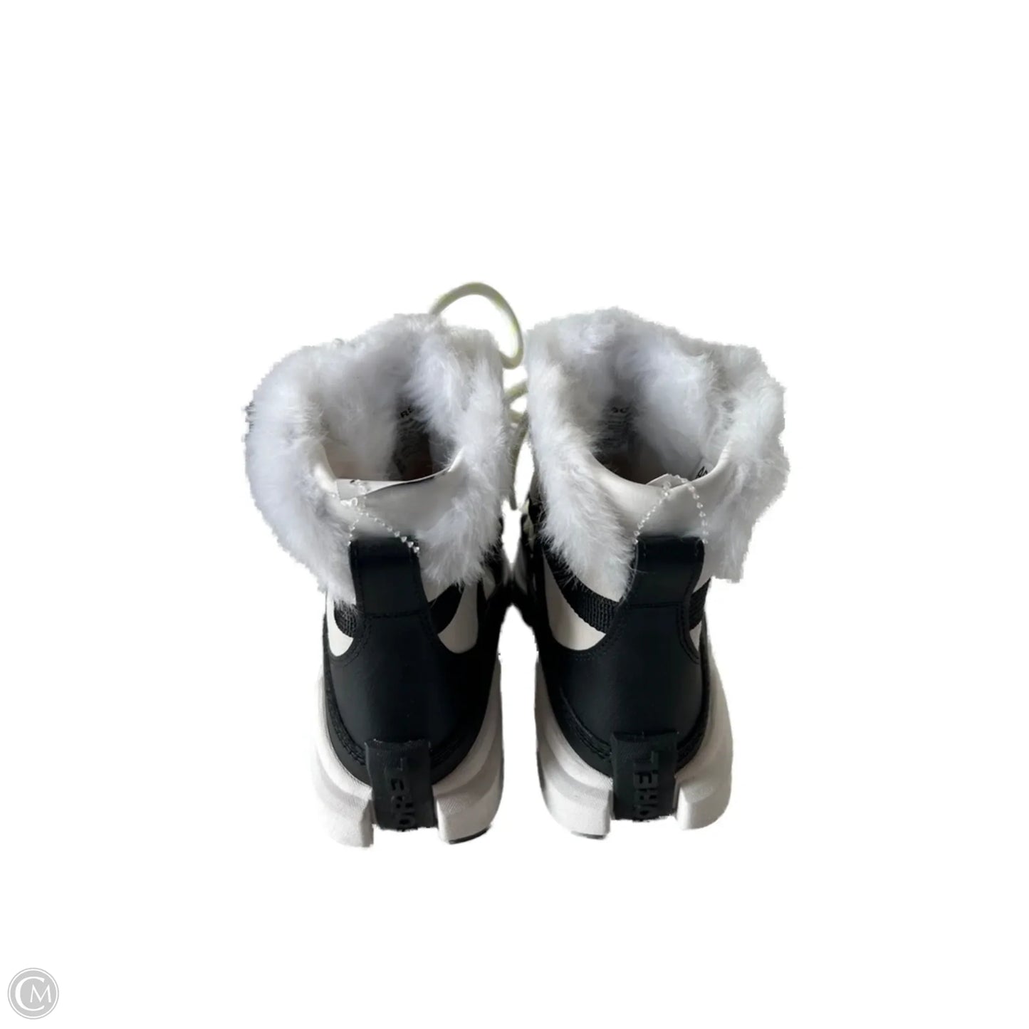 Boots Snow By Sorel In Black & Cream, Size: 8