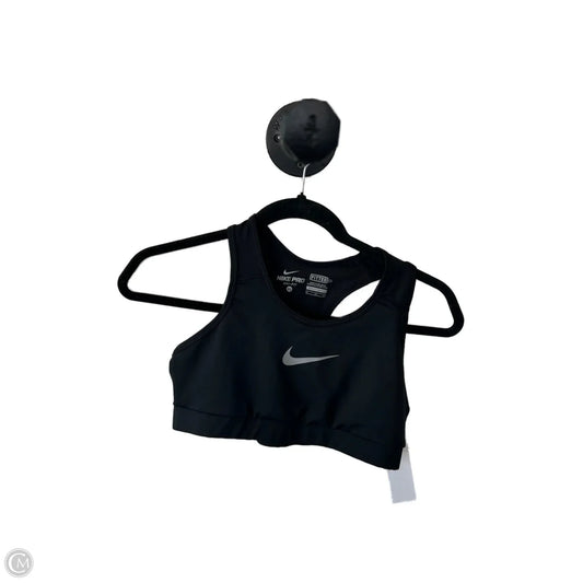 Athletic Bra By Nike In Black, Size: Xl