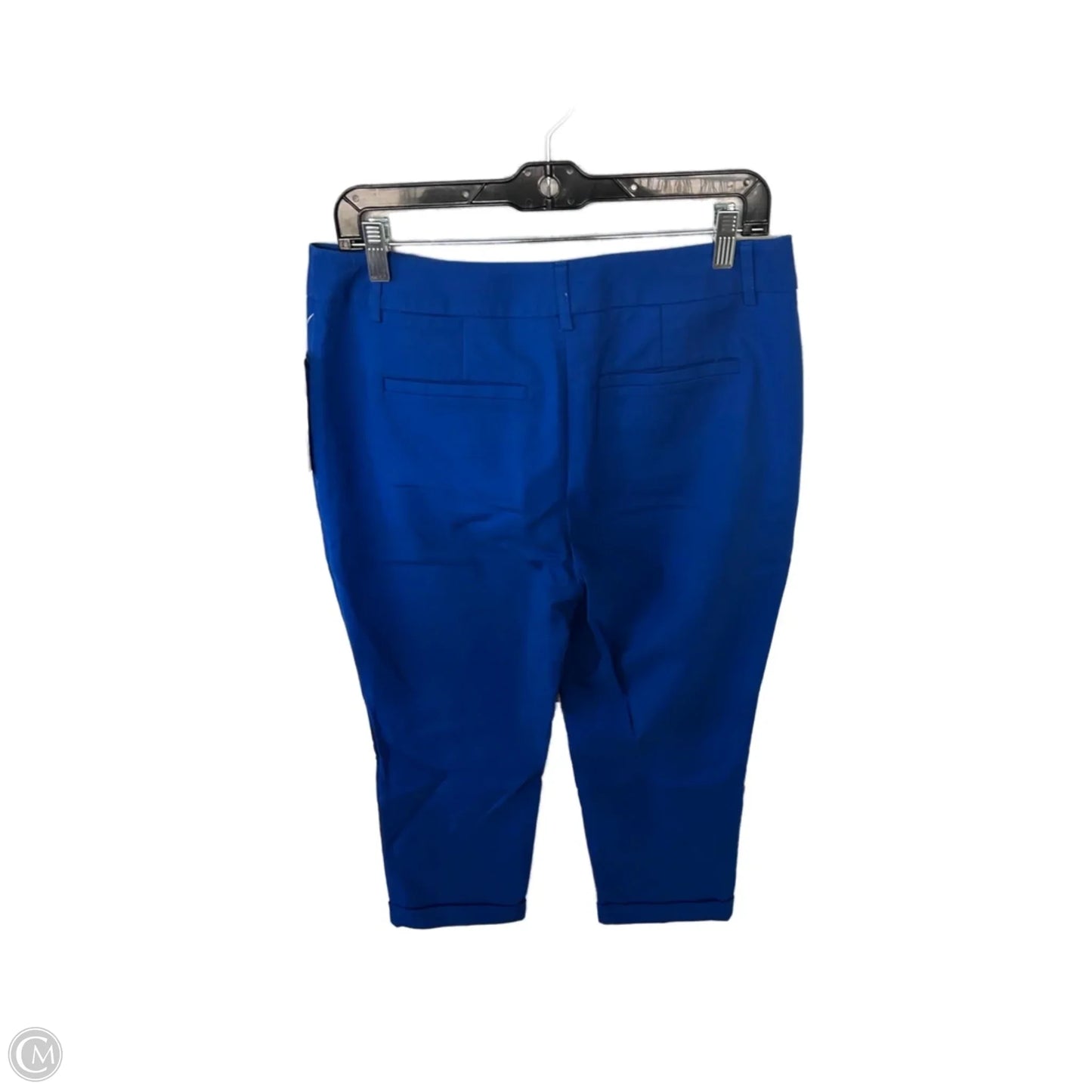 Pants Cropped By Chicos In Blue, Size: 6